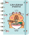 Lovely Story Capybara Foodie A5 notebook