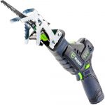 Akumuliatorinis tiesinis pjūklas su &scaron;akų atramos sistema Wuber 12V