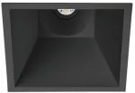 5W LED įleidžiamas &scaron;viestuvas SWAP, matinės juodos sp., 3000K, 44&deg;