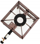 Virdulys ES Pramoninė dujinė lauko viryklė, VL-400/1 VOLCANO