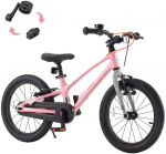 Dviratis Tabou Royal Space 18 pink-pilkas