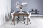 Venture Design Valgomojo stalas su slankikliu 170x40x40 cm Rudas