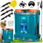 Akumuliatorinis purk&scaron;tuvas 16 l su mai&scaron;ymo funkcija