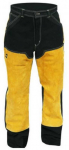Odinės suvirintojo kelnės ESAB FR, juodos/geltonos L