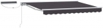 Elektrinė i&scaron;traukiama pavėsinė Antracitas 3,5 x 2,5 m