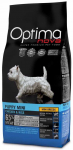 OptimaNova Optima Nova Dog Puppy Mini vi&scaron;tiena ir ryžiai sausas pa&scaron;aras &scaron;unims iki 1 metų, 2kg