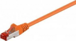Goobay CAT 6 jungties kabelis, S/FTP (PiMF), oranžinis &ndash; laido ilgis 20 m