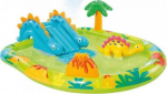 Pripučiamas baseinas (žaidimų aik&scaron;telė) INTEX Little Dino Play Center (1.91m x 1.52m x 0.58m)