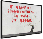 Plakatas - Banksy: If Graffiti Changed Anything