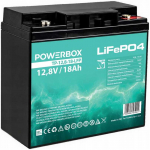 &bdquo;LifePO4 Powerbox 18-12.8&ldquo; akumuliatorius, 12,8 V, 18 Ah, skirtas UPS, kemperiams, jachtoms, valtims, motoroleriams, keturračiams