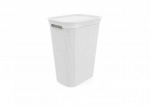 Rotho Brisen, 50 l, Stačiakampis, Plastikas, Balta, Rankinis, 340 mm