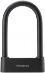 Rockbros 32210818001 SMART Bicycle Lock with Fingerprint Reader and Bluetooth Connectivity - Juodas