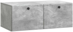 TV staliukas Sieninė TV spintelė Betono pilka 78,5 x 41 x 30 cm
