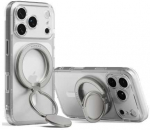 Ringke Dual Magnetic Holder Ring Satin Sidabrinis