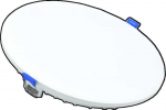 Įleidžiama LED panelė VESTALIGHT, IP40, 24 W, 4000 K, 2160 lm, &Oslash;16,3 x 3 cm, be rėmelio