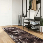 Kilimėlis MARSA Juodas 80 x 400 cm Poliesteris ir PVC