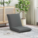 Grindų kėdė Tamsiai pilka 54 x 64 x 59 cm audinys