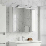 Vonios veidrodžio spinta Balta 73,5 x 16 x 62,5 cm