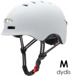 Beaster Scooter &Scaron;almas Beaster BS02HWM, M dydis, baltas, su LED lemputėmis