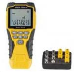 KLEIN TOOLS - VDV Scout&reg; Pro 3 Tester Kit - 5x RJ45, 5x F-konektor