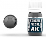 AK Interactive STEEL Xtreme Metal emaliniai dažai 30 ml AK476