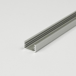 3m LED juostos profilio SLIM8 12,2x7, anoduotas aliuminis.