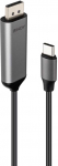 Kabelis - LINDY 2m USB Type C į DisplayPort 8K60Hz 32.4Gbps