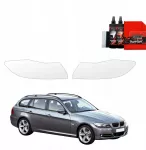 GrizzGlass Apsauginė plėvelė ant žibintų BodyShield, skirta BMW 3 E91 Kombi LCI (2008-2012) [2w1]