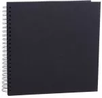 Focus Focus Essence Wire-O 30x30 Juodas w. Juodas Sheets