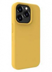 Evelatus Apple iPhone 15 Pro Premium Soft Touch Silikoninis dėklas Gold