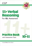 KNYGA Cgp Books 11+ GL Verbal Reasoning Practice Book & Assessment Tests - Ages 10-11 (with Online Edition)