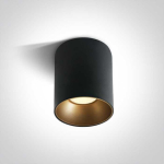 Lubinis &scaron;viestuvas 30W LED cilindro formos &scaron;viestuvas, juodas, 3000K, 12130Z/B/W