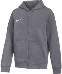 Bluza vaikams Nike Park 26 Fleece Full-Zip Hoodie pilka IB1232 071 (L)