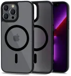 Ausinės Tech-Protect MagMat MagSafe dėklas, skirtas iPhone 13 Pro Max - Matinis juodas