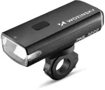 Wozinsky Priekinis dviračio žibintas + USB-C laidas (3000 lm) - Juodas