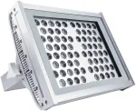 72x2W LED prožektorius RAYS, aliuminio sp., RGB, IP65