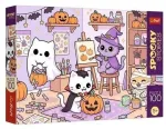Trefl Dėlionė 100 SpookyStories Mała pracow.magii 16607