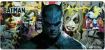 DC: Batman - Torn Collage - Batman And Villains (XL Mousepads)