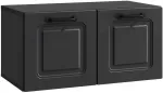 TV staliukas Sieninė TV spintelė Juoda 59,5 x 31 x 30 cm Apdirbta mediena