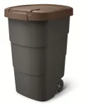 Prosperplast &Scaron;iuk&scaron;liadėžė WHEELER 95 L - ruda