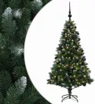Dirbtinė Kalėdų eglutė su burbulais 120 cm 150 LED &Scaron;ilta balta