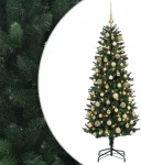 Dirbtinė kalėdinė eglutė su rutuliuku 240 cm 300 LED