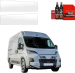 GrizzGlass Bespalvė apsauginė plėvelė BodyShield priekinėms slenksčiams Fiat Ducato (2006-2026) [2w1] (GRZ21971)