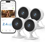 GNCC vidaus stebėjimo kamerų rinkinys 4 vnt., 1080p, Wi-Fi, GC3E-4