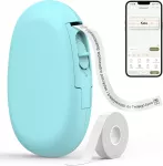 SUPVAN terminis etikečių spausdintuvas su Bluetooth, 15 mm, USB-C, 1200 mAh, E10
