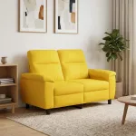 Sofa &Scaron;viesi geltona 158 x 90 x 95 cm Audinys