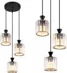 Lubinis &scaron;viestuvas Toolight &Scaron;viestuvas Lubinis Ebt025-3cp Juodas