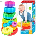 Spalvota lavinamoji spiralė MTA, 6 žiedai