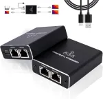 &Scaron;akotuvas Lan skirstytuvas 1 į 3, 1000 mbps didelės spartos tinklo jungiklis, lan kabelio skirstytuvas su usb c maitinimo laidu kompiuteriams, &scaron;akotuvams, jungikliams, mar&scaron;rutizatoriams ir kt.
