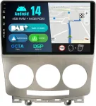 Automagnetola Bxliyer - įmontuotas Dab - android 14 ips automobilinis radijas mazda 5 (2005-2010) radijo gps navigacijai - carplay android auto - 4g + 64g - kamera mic - vairo valdymas bluetooth wifi - ips 9 colių